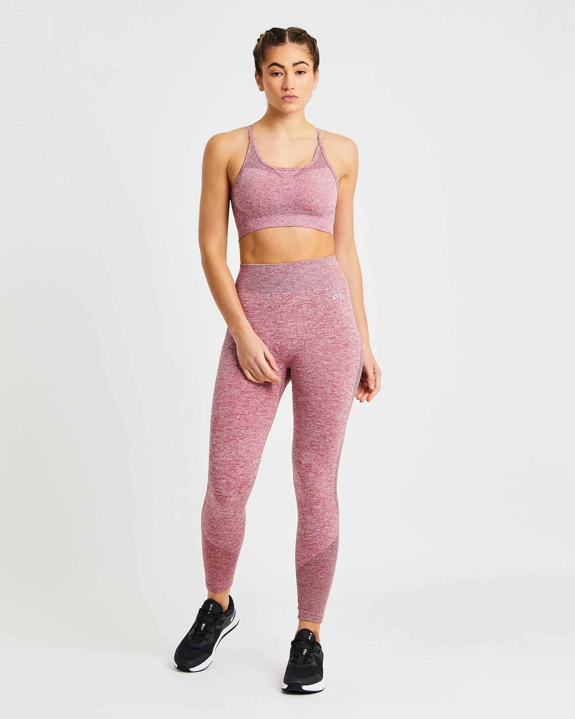 Motion Seamless Sports Bra - Brick Red sold by AYBL product image thumbnail 3