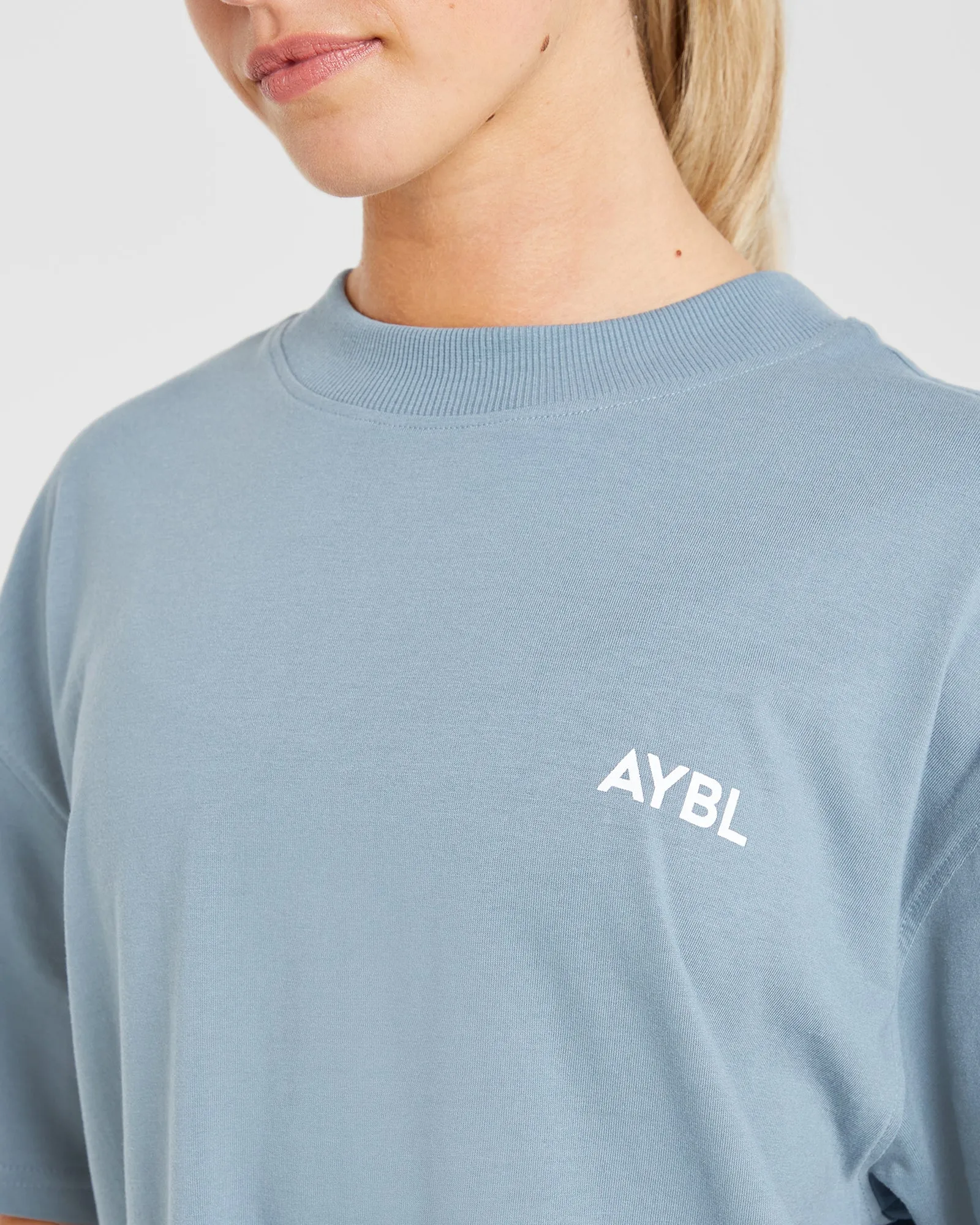 AYBL Club Oversized T Shirt - Vintage Blue sold by AYBL product image thumbnail 5