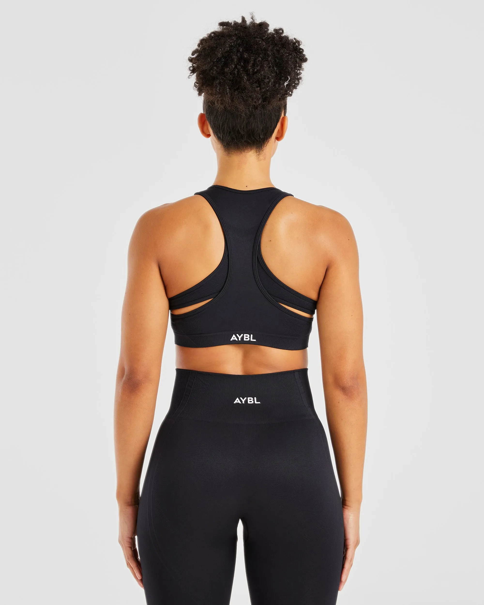 Balance V3 Seamless Sports Bra - Black sold by AYBL product image thumbnail 2
