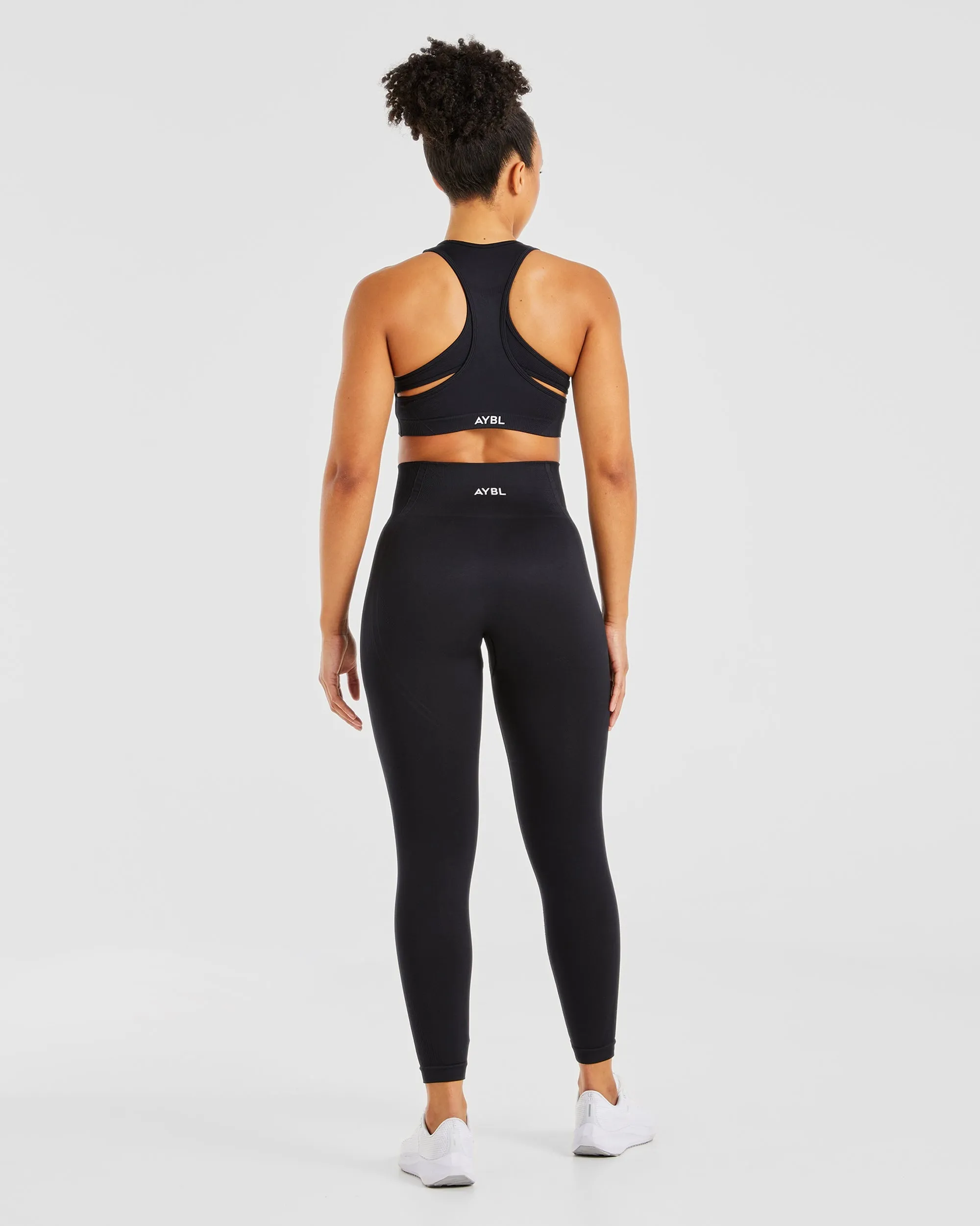 Balance V3 Seamless Sports Bra - Black sold by AYBL product image thumbnail 4