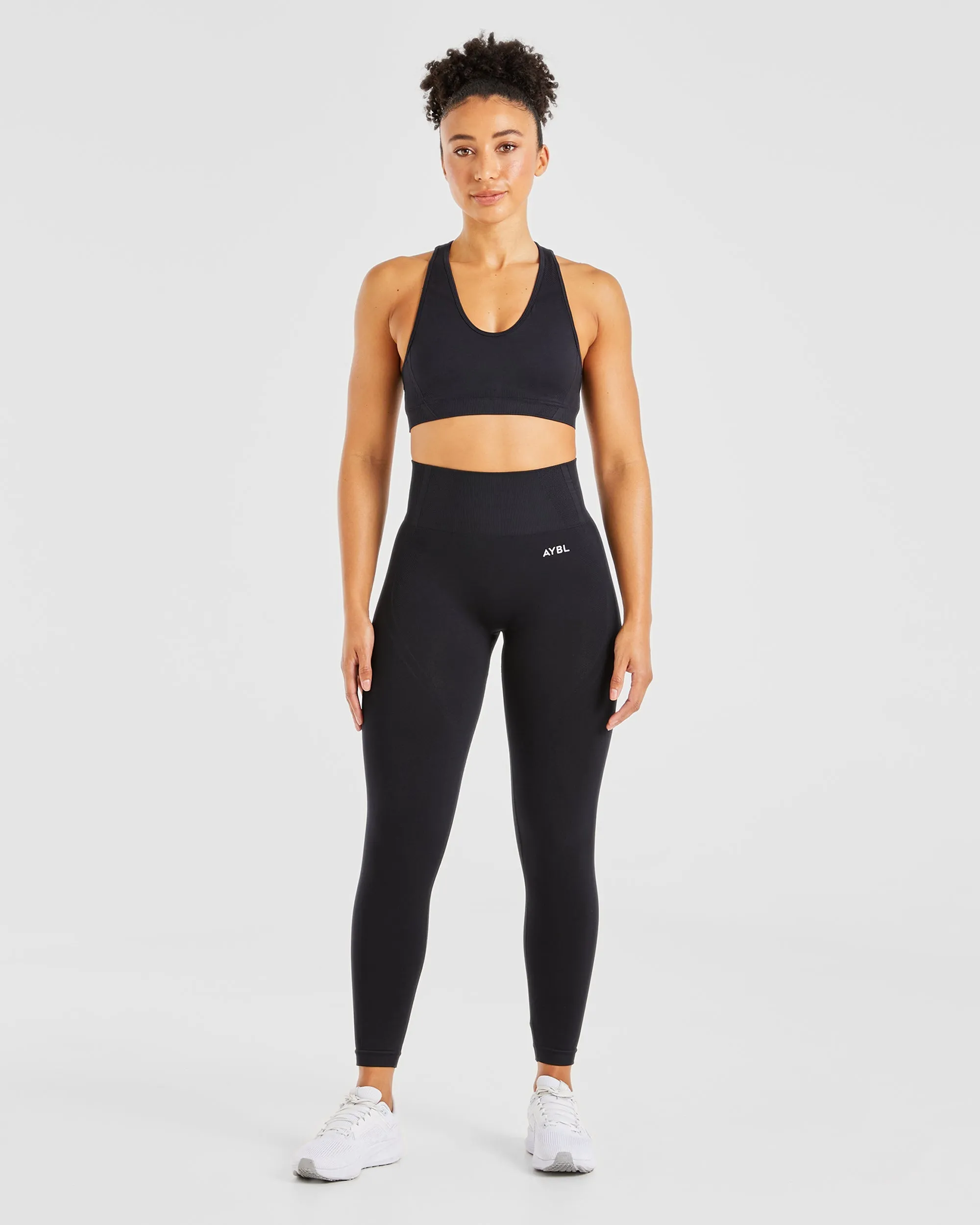 Balance V3 Seamless Sports Bra - Black sold by AYBL product image thumbnail 3