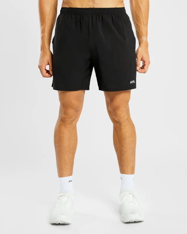 Core 7" Shorts - Black sold by AYBL