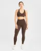 Staple Sports Bra - Brown sold by AYBL