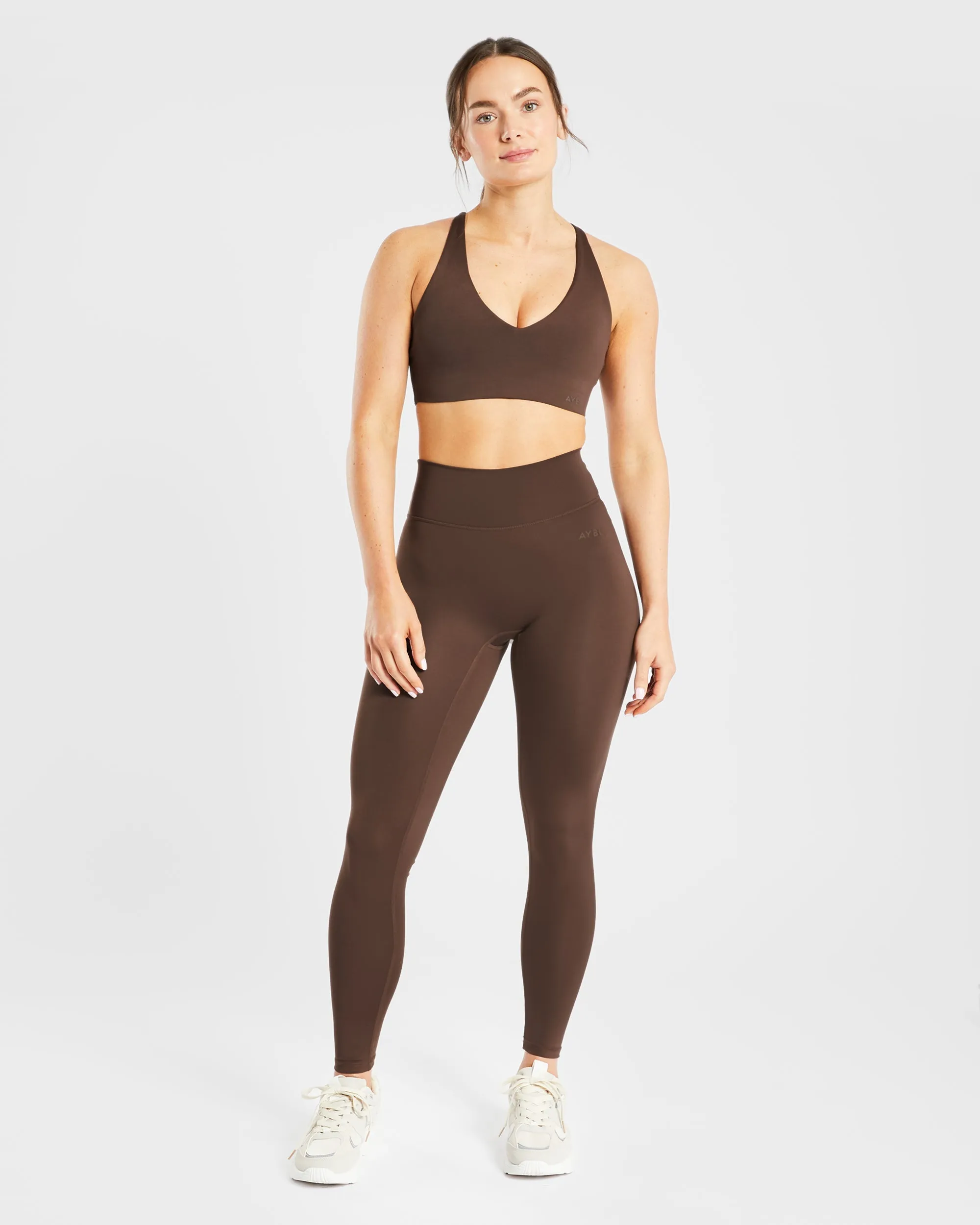 Staple Sports Bra - Brown sold by AYBL product image thumbnail 3