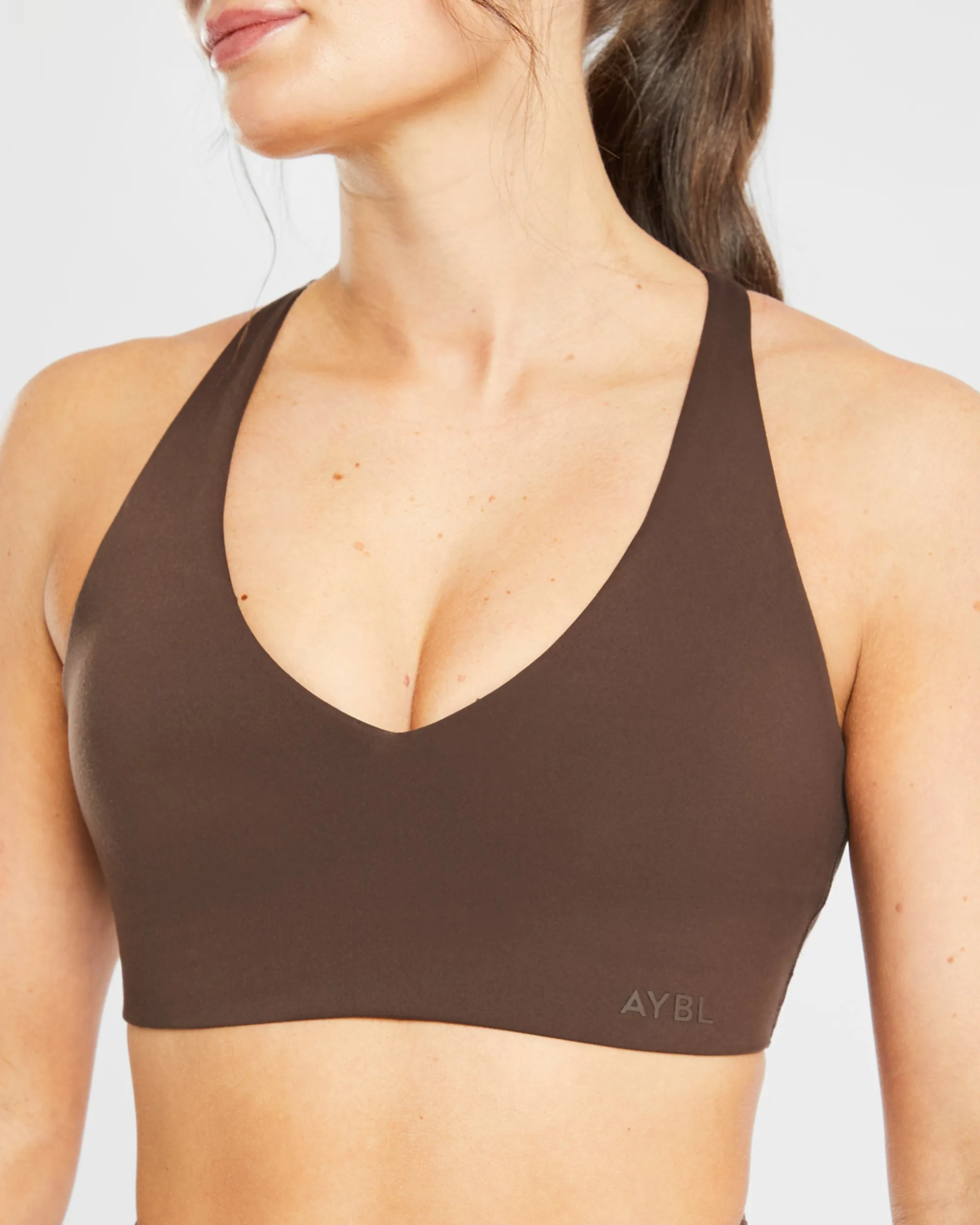 Staple Sports Bra - Brown sold by AYBL product image thumbnail 5