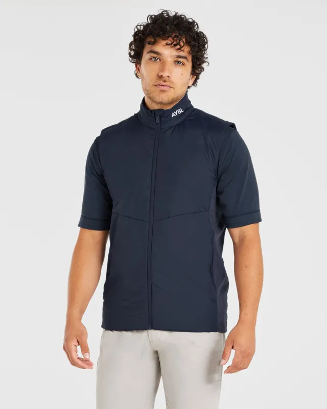 Performance Padded Gilet - Navy sold by AYBL