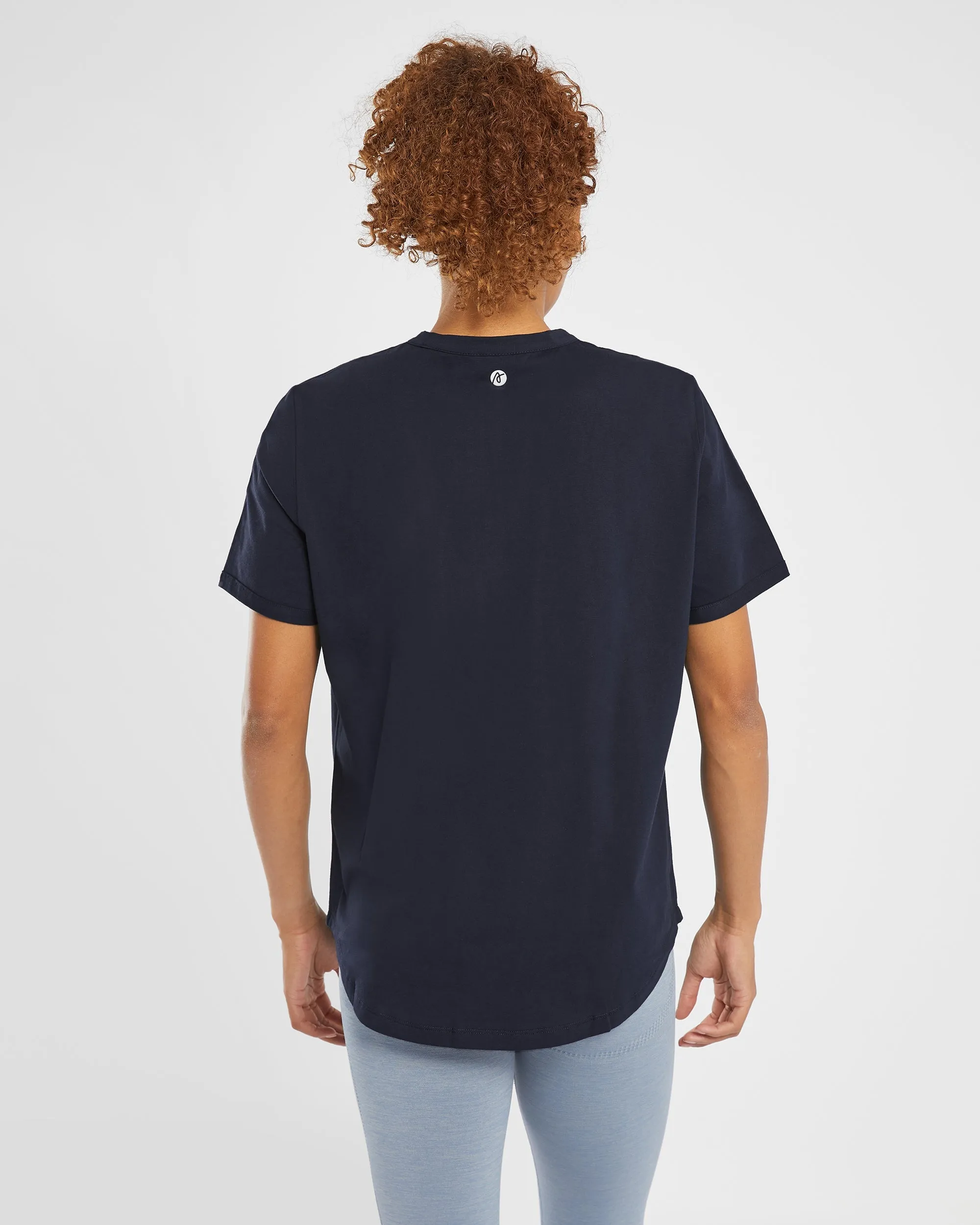 Everyday Relaxed T Shirt - Navy sold by AYBL product image thumbnail 2