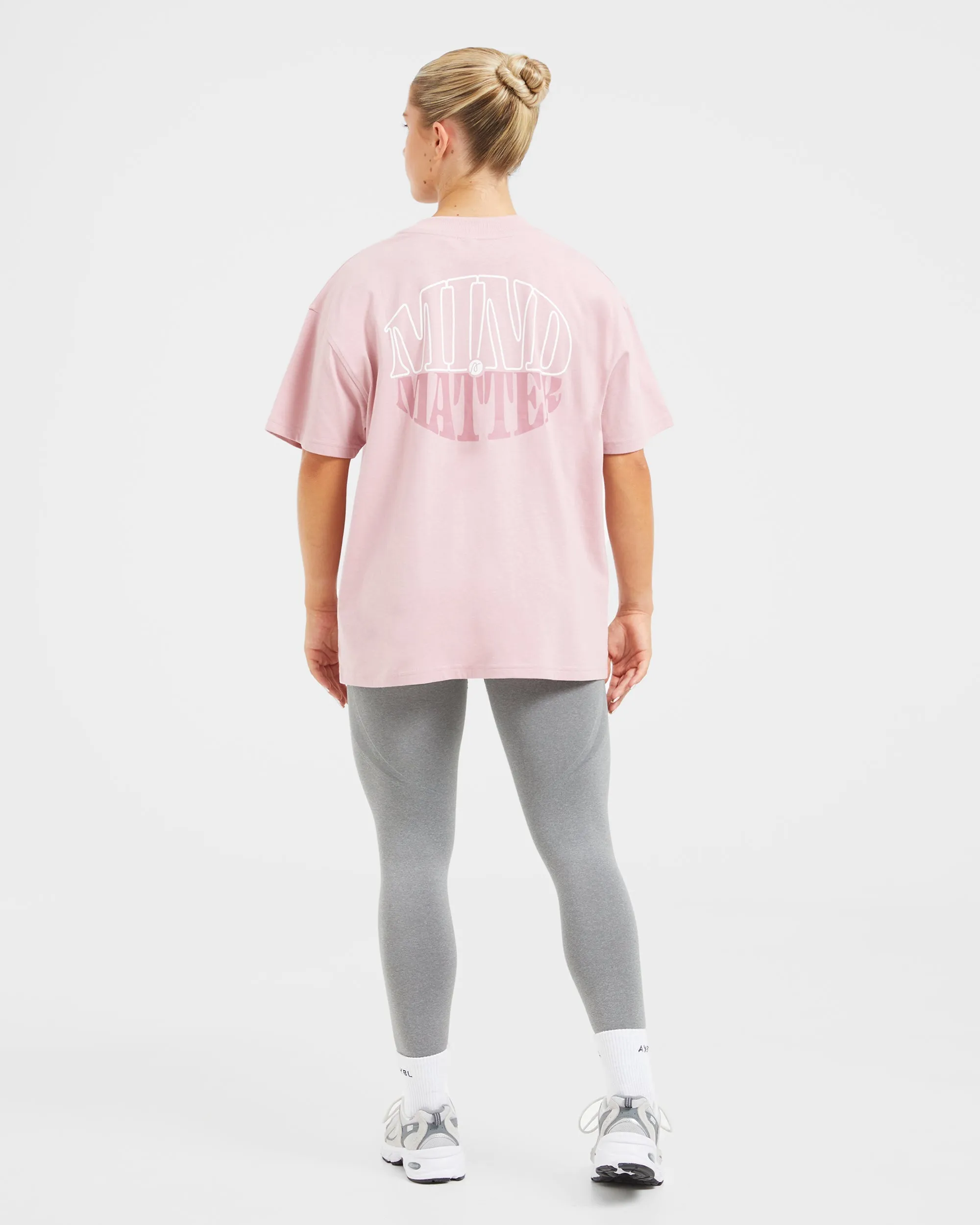 Mind Over Matter Oversized T Shirt - Pink sold by AYBL product image thumbnail 4