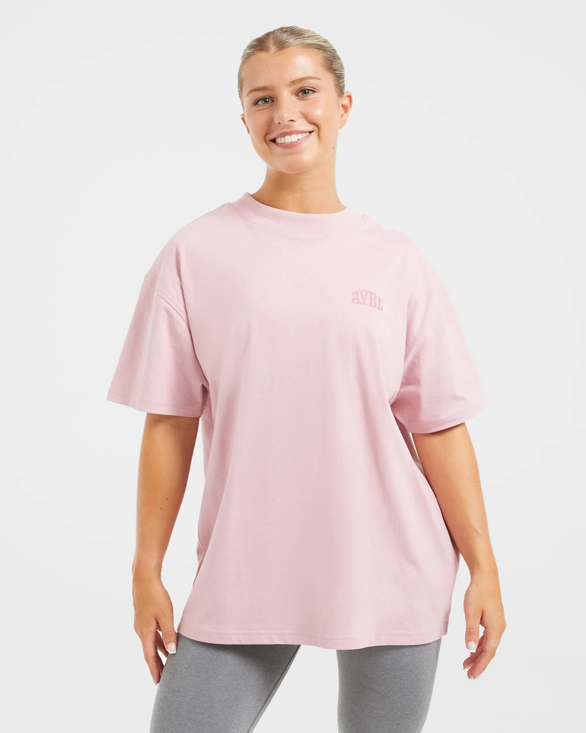 Mind Over Matter Oversized T Shirt - Pink sold by AYBL product image thumbnail 2