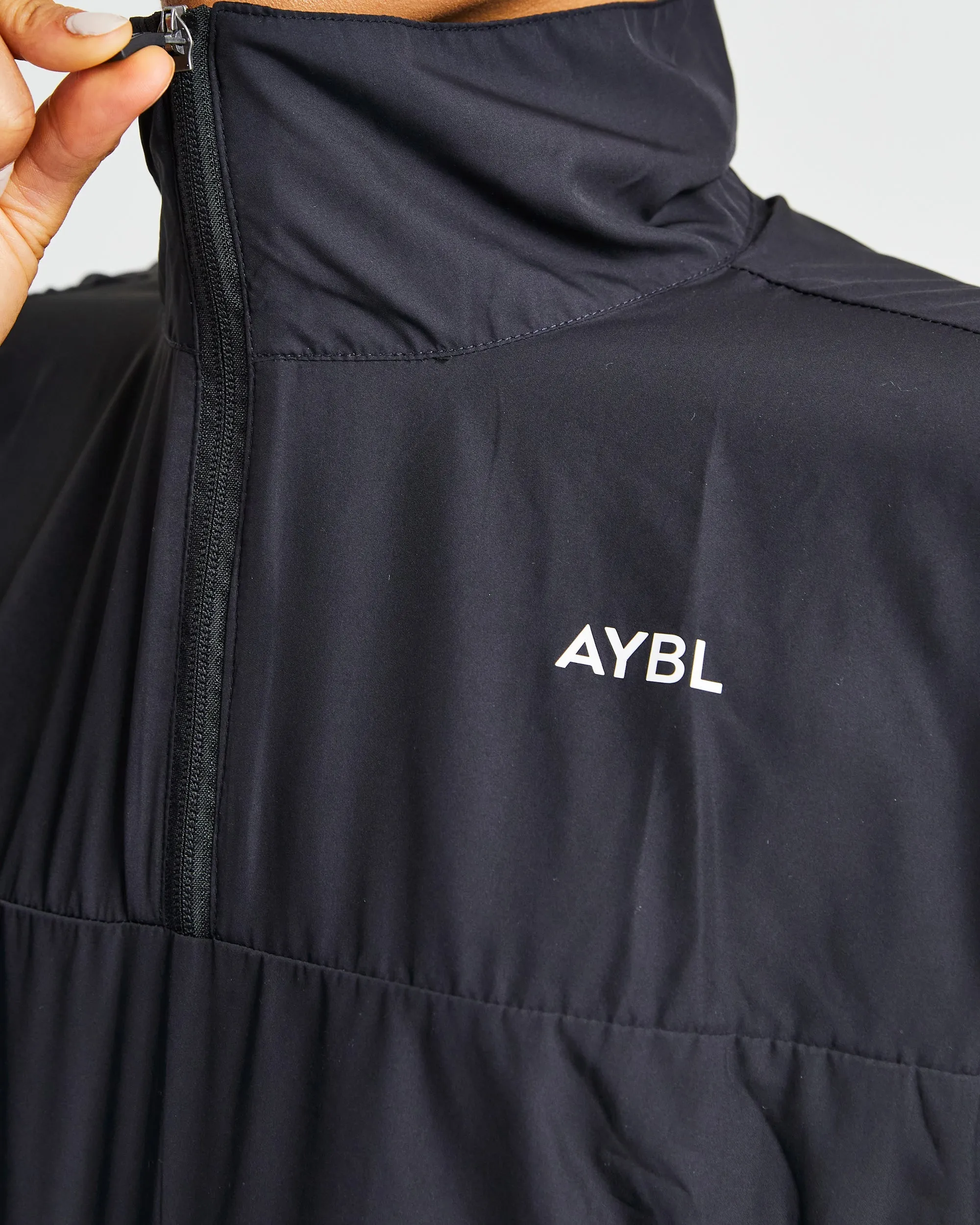 Everyday 1/2 Zip Pullover - Black sold by AYBL product image thumbnail 5
