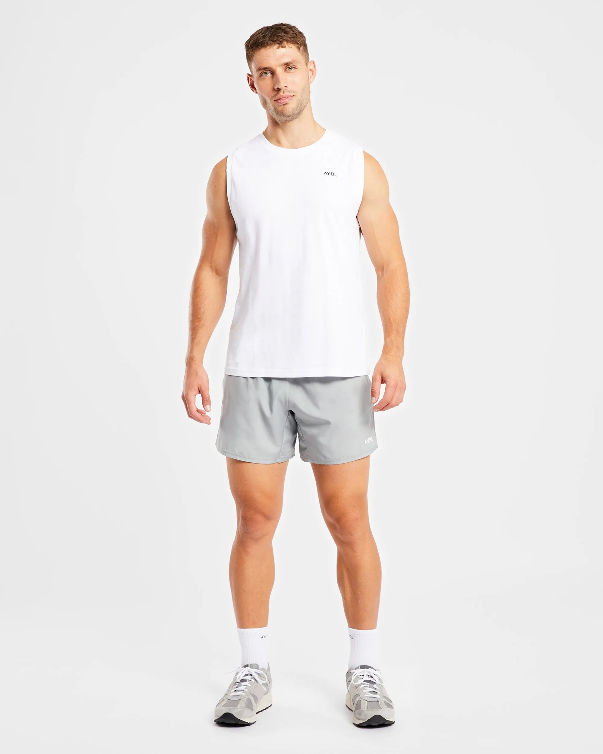 Core 5" Shorts - Grey sold by AYBL product image thumbnail 3