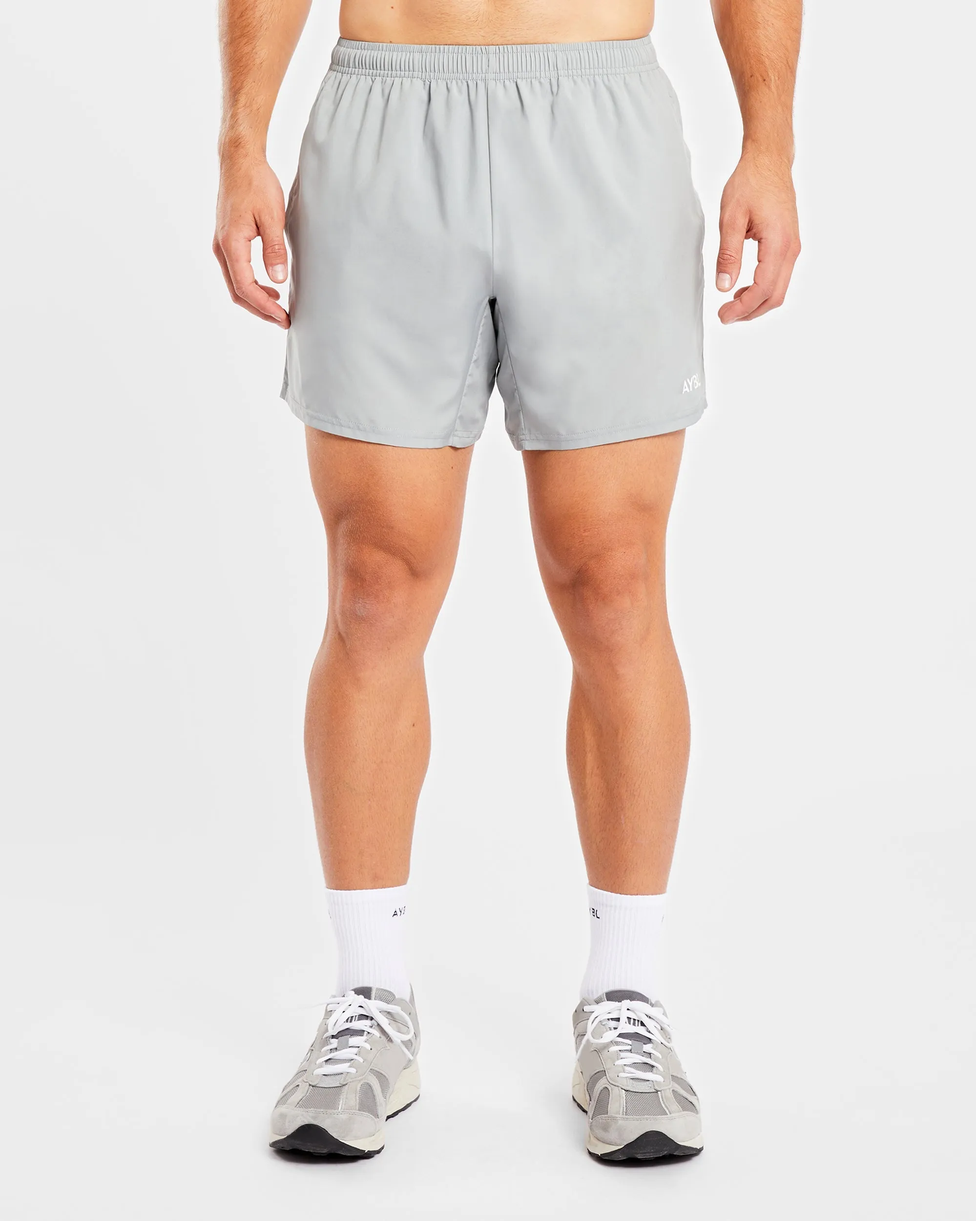 Core 5" Shorts - Grey sold by AYBL