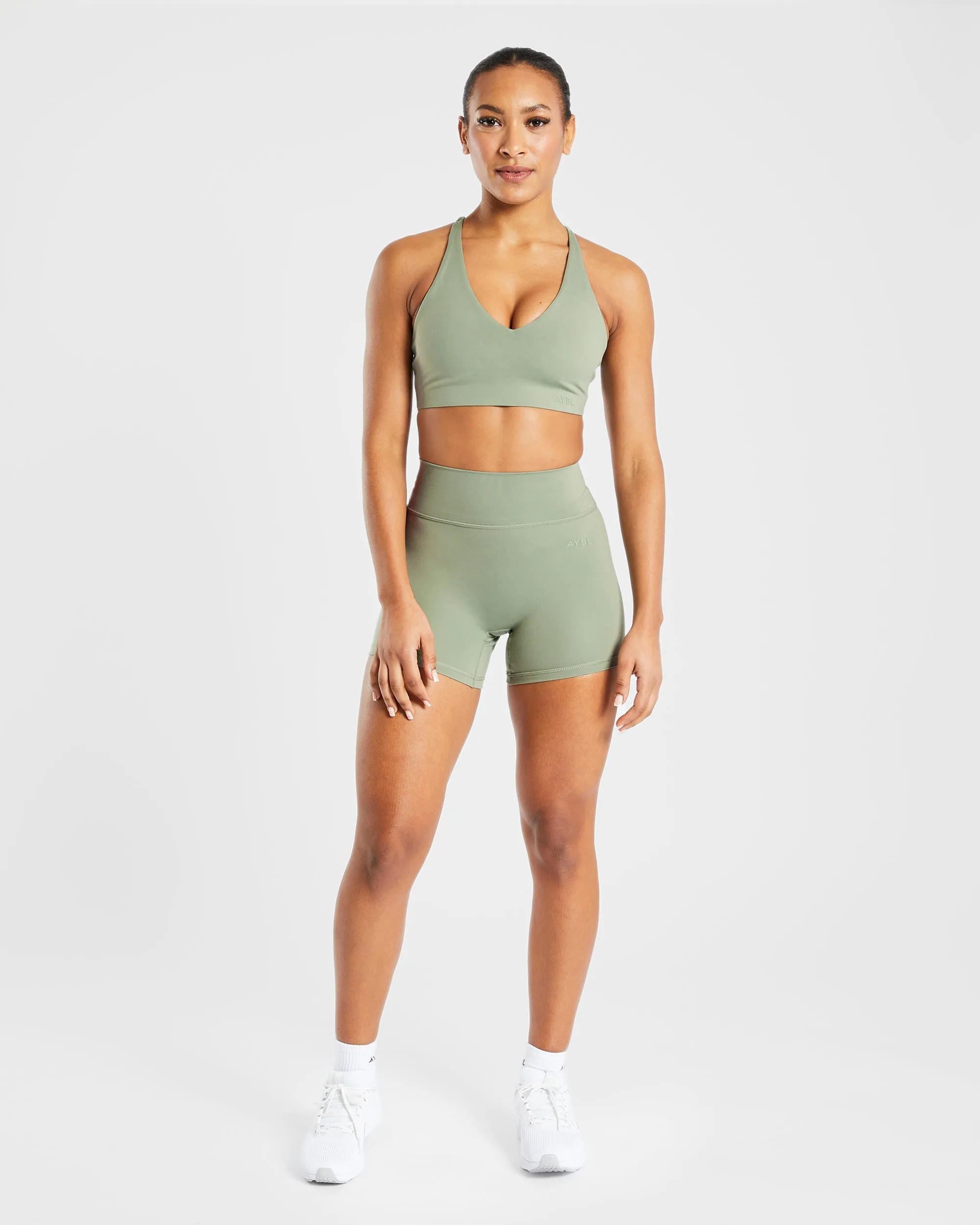 Staple Sports Bra - Olive Green sold by AYBL product image thumbnail 3