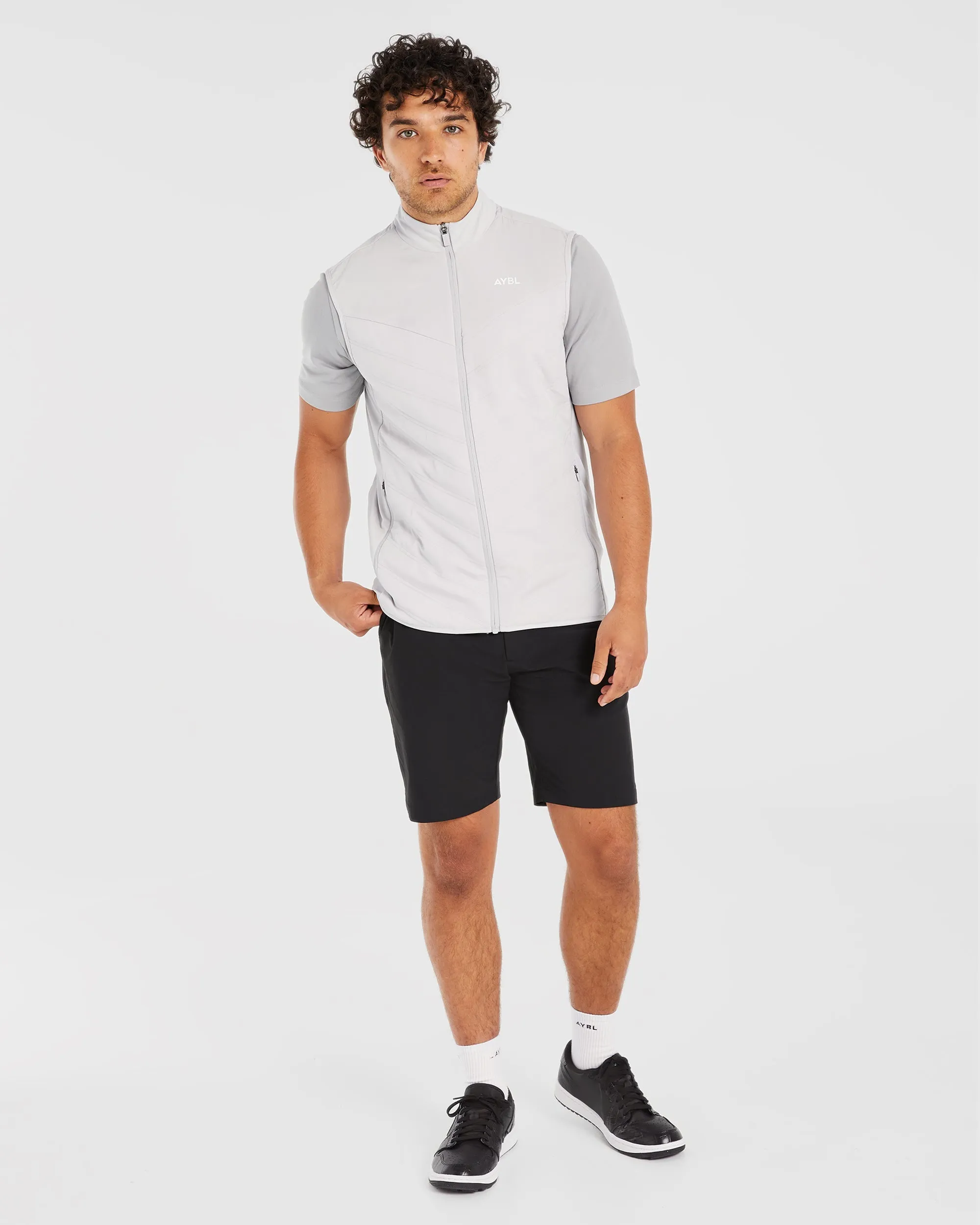 Performance Hybrid Gilet - Ice Grey sold by AYBL product image thumbnail 3