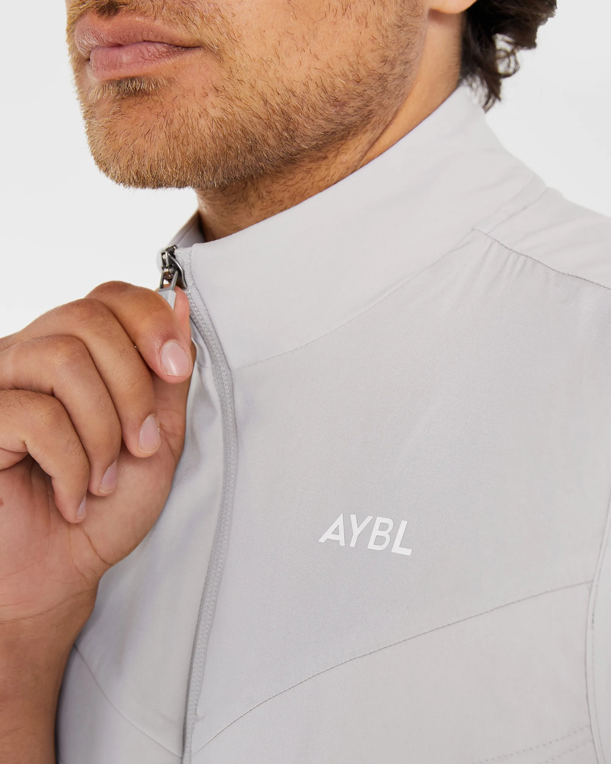 Performance Hybrid Gilet - Ice Grey sold by AYBL product image thumbnail 5