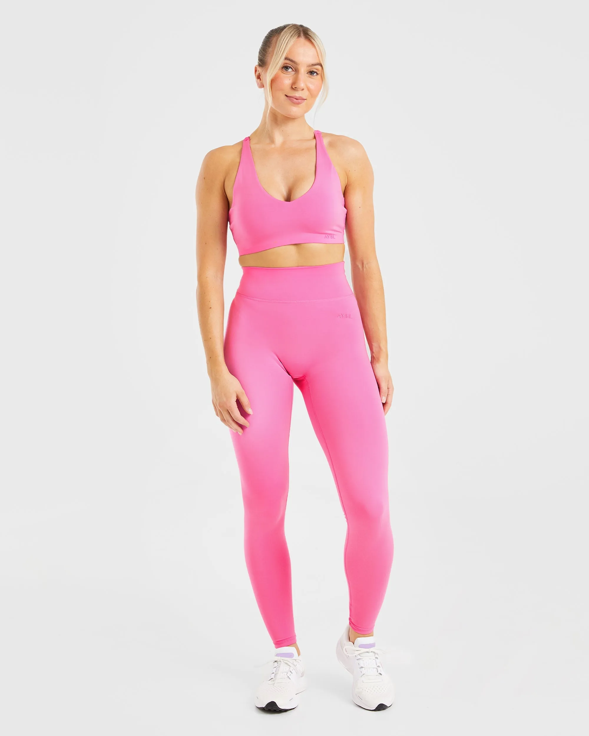 Staple Leggings - Summer Pink sold by AYBL product image thumbnail 3