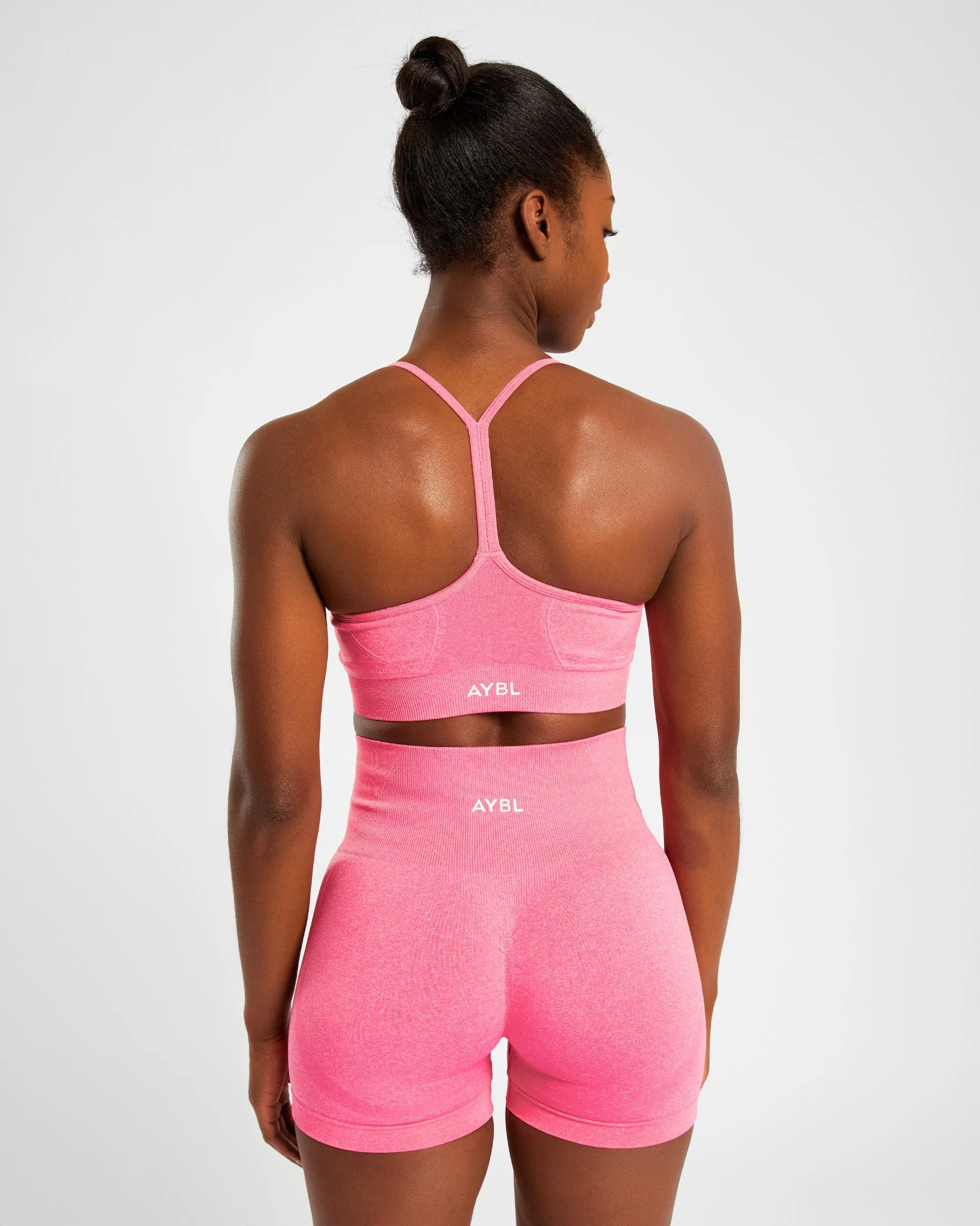 Empower Seamless Sports Bra - Pink Marl sold by AYBL product image thumbnail 2