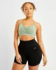 Essential Ruched Sports Bra - Olive Green sold by AYBL
