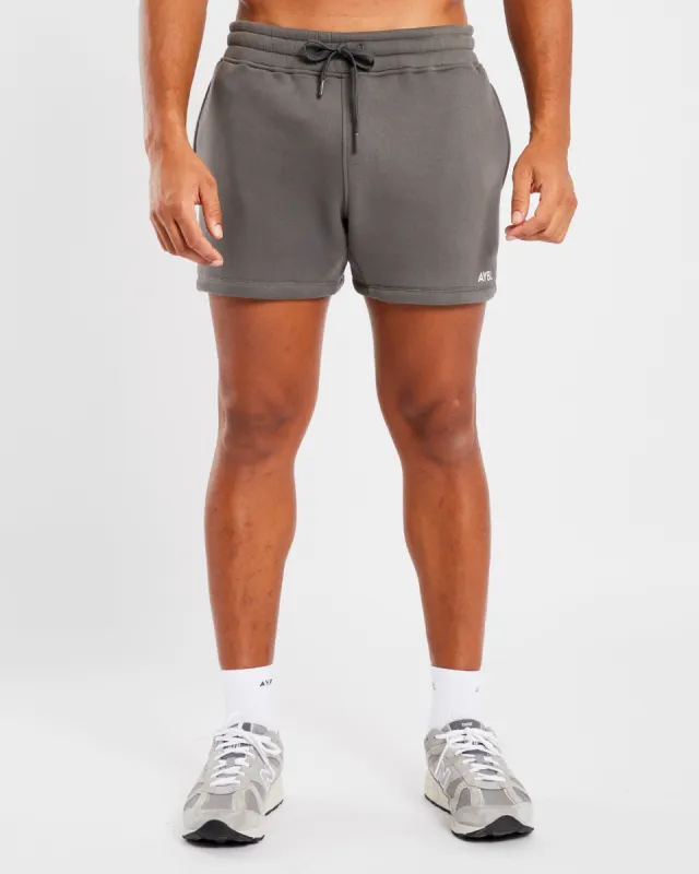 Essential 5" Shorts - Charcoal sold by AYBL