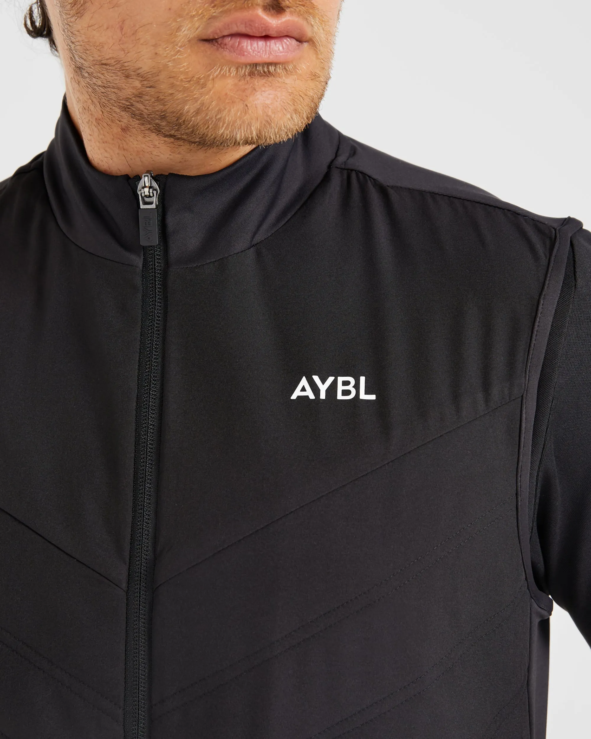 Performance Hybrid Gilet - Black sold by AYBL product image thumbnail 5