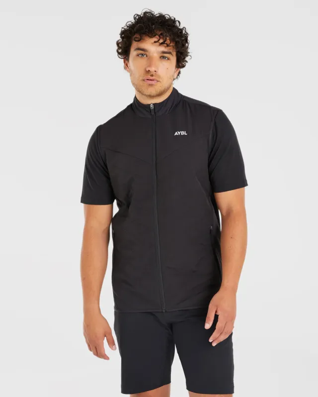 Performance Hybrid Gilet - Black sold by AYBL