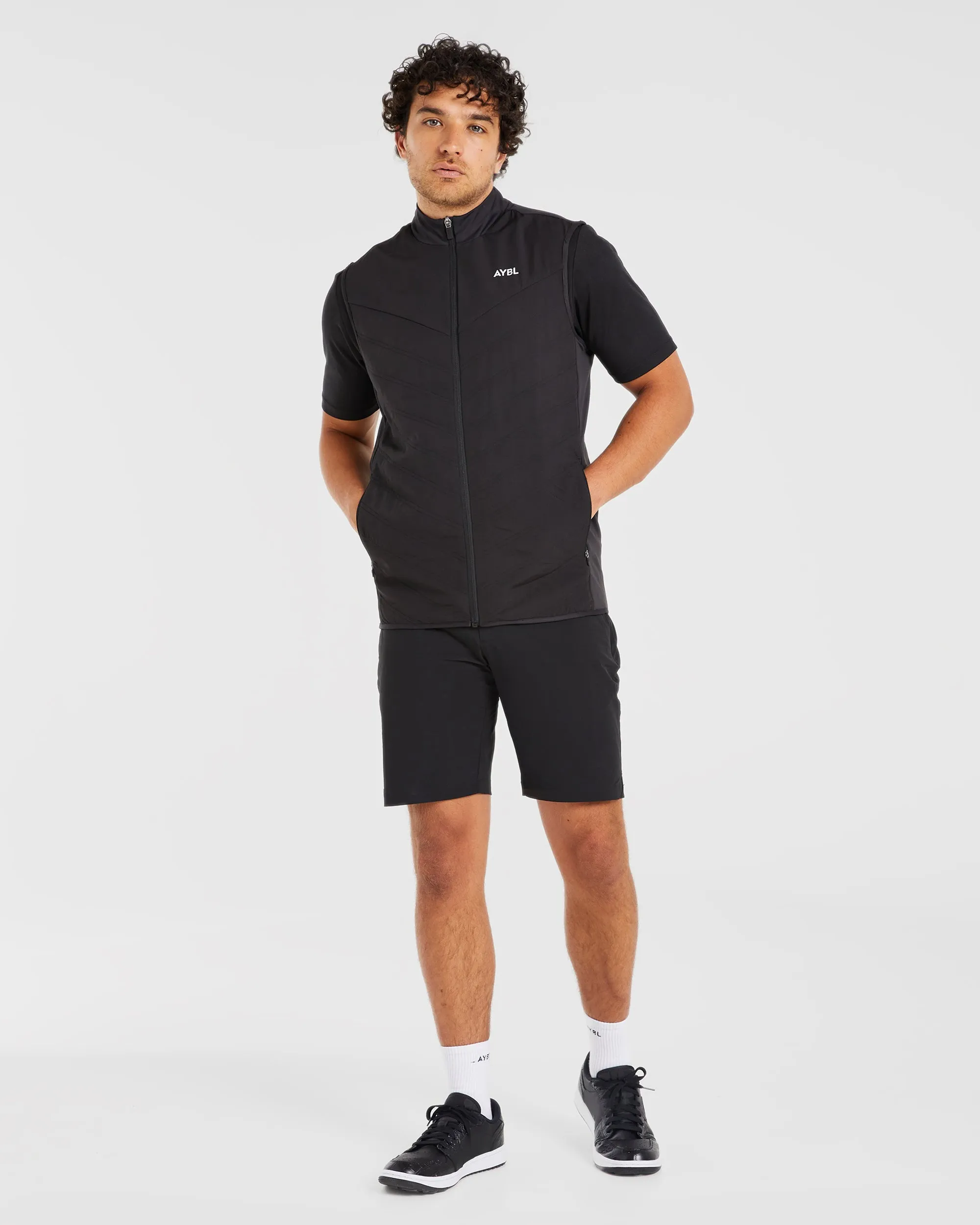 Performance Hybrid Gilet - Black sold by AYBL product image thumbnail 3