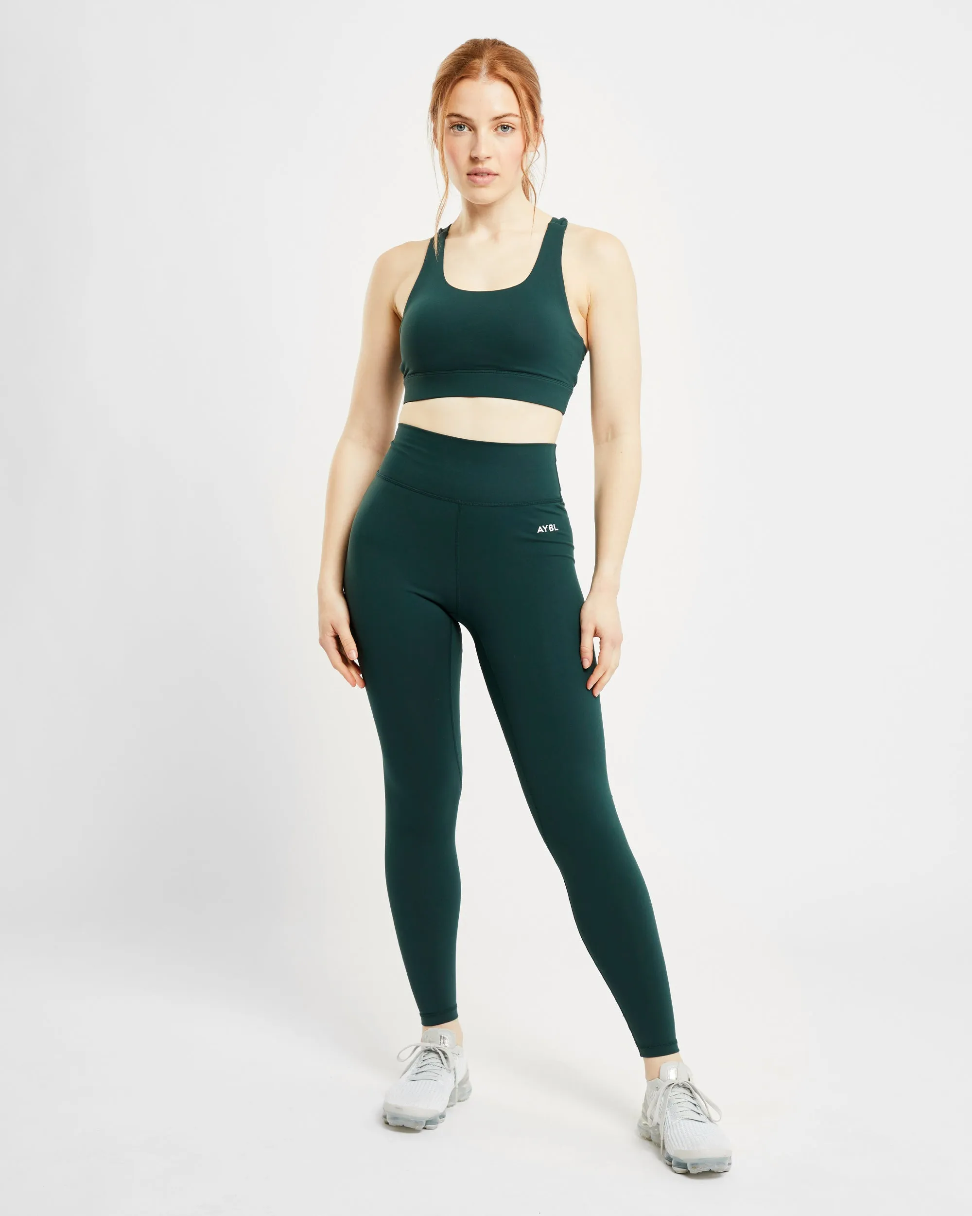 Core Sports Bra - Forest Green sold by AYBL product image thumbnail 3