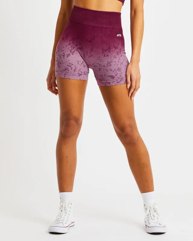 Flare Seamless Shorts - Plum sold by AYBL