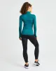 Ignite Seamless Zip Jacket - Hyper Teal sold by AYBL