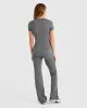 Sculpt T Shirt - Charcoal sold by AYBL