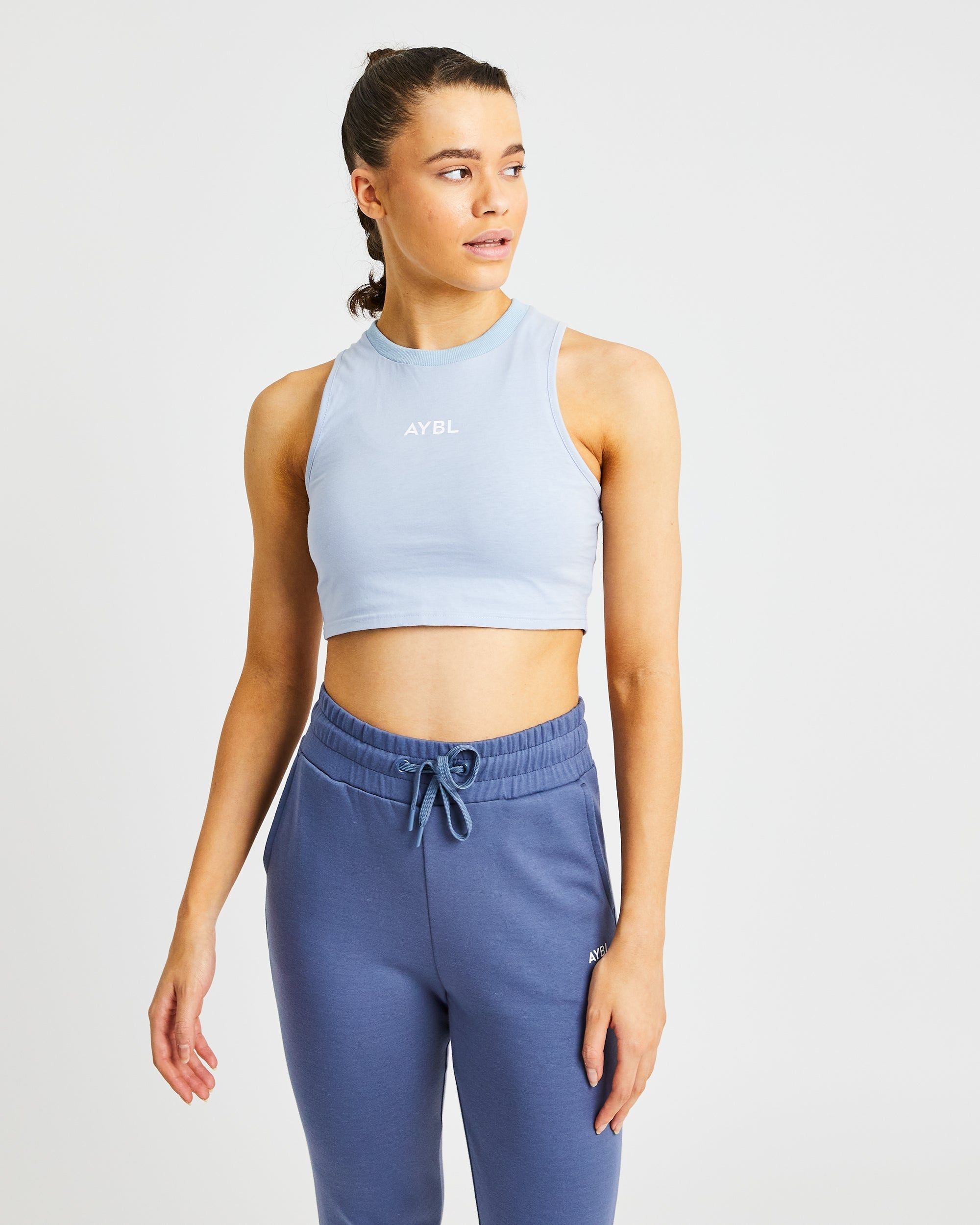 Training Crop Vest - Baby Blue sold by AYBL