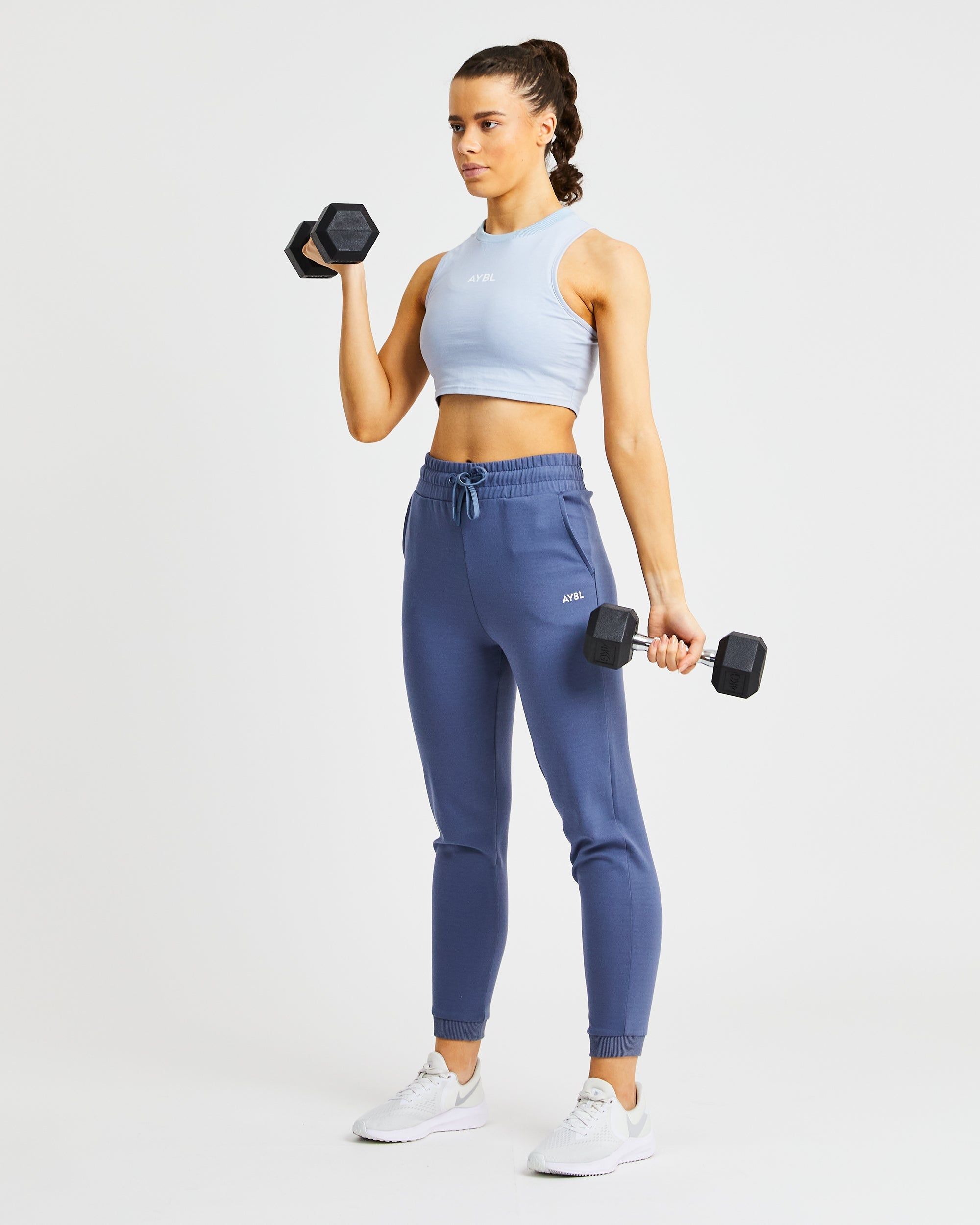 Training Crop Vest - Baby Blue sold by AYBL product image thumbnail 5