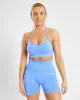 Empower Seamless Sports Bra - Spring Blue Marl sold by AYBL