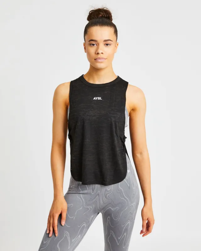 Velocity Twist Vest - Black sold by AYBL