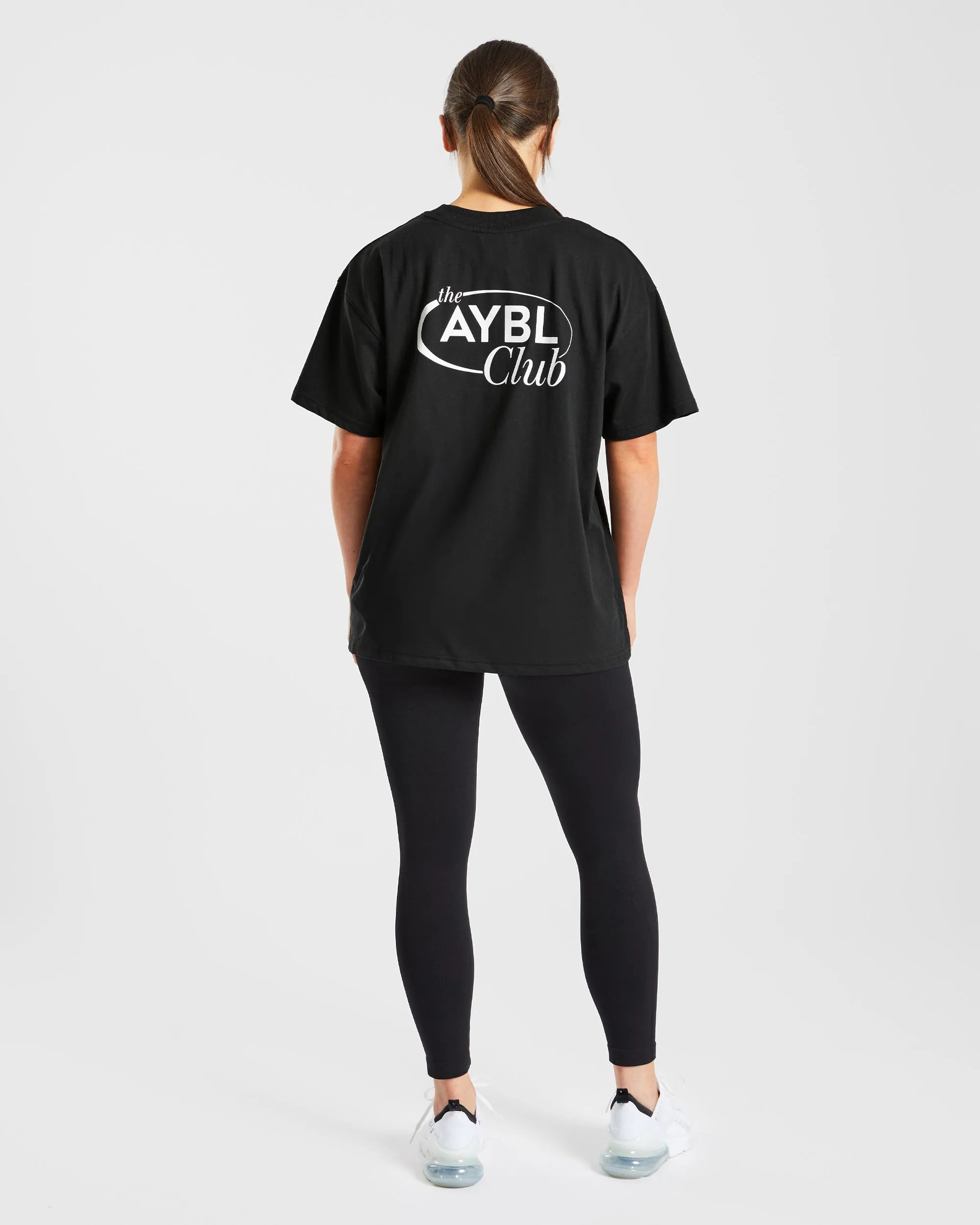 AYBL Club Oversized T Shirt - Black sold by AYBL product image thumbnail 4