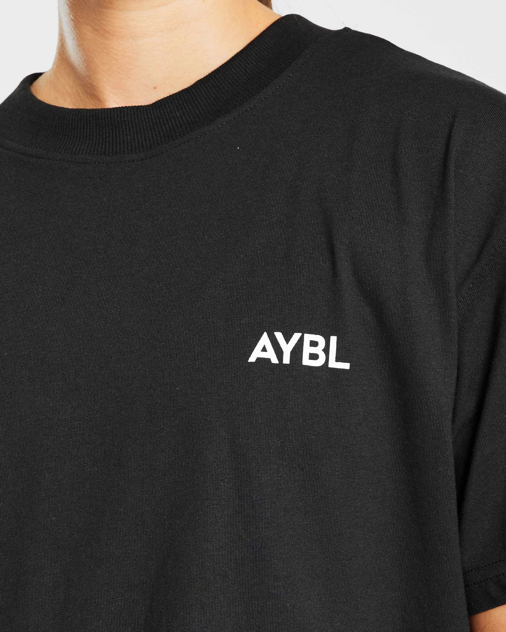 AYBL Club Oversized T Shirt - Black sold by AYBL product image thumbnail 5
