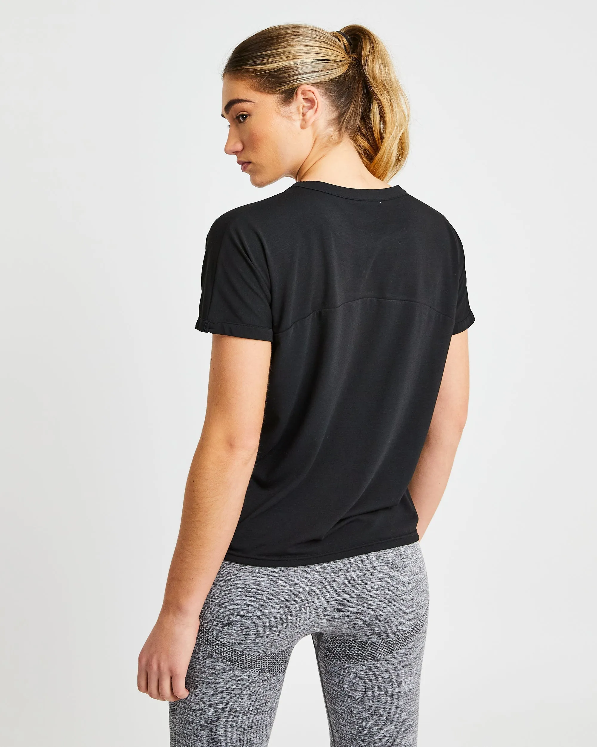 Boxy T Shirt - Black sold by AYBL product image thumbnail 2