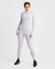 Motion Seamless 1/2 Zip Pullover - Light Grey sold by AYBL