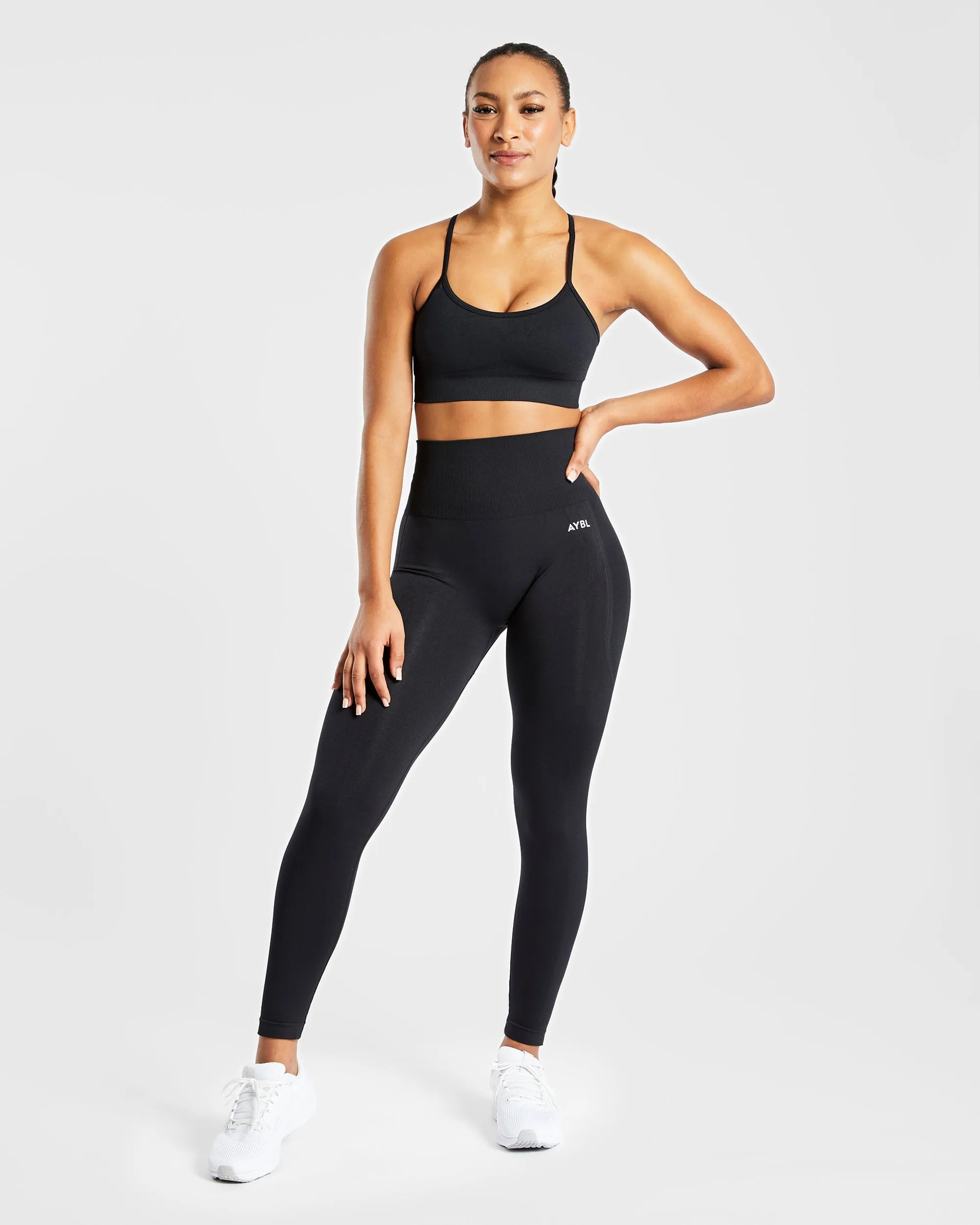 Empower Seamless Leggings - Black sold by AYBL product image thumbnail 3