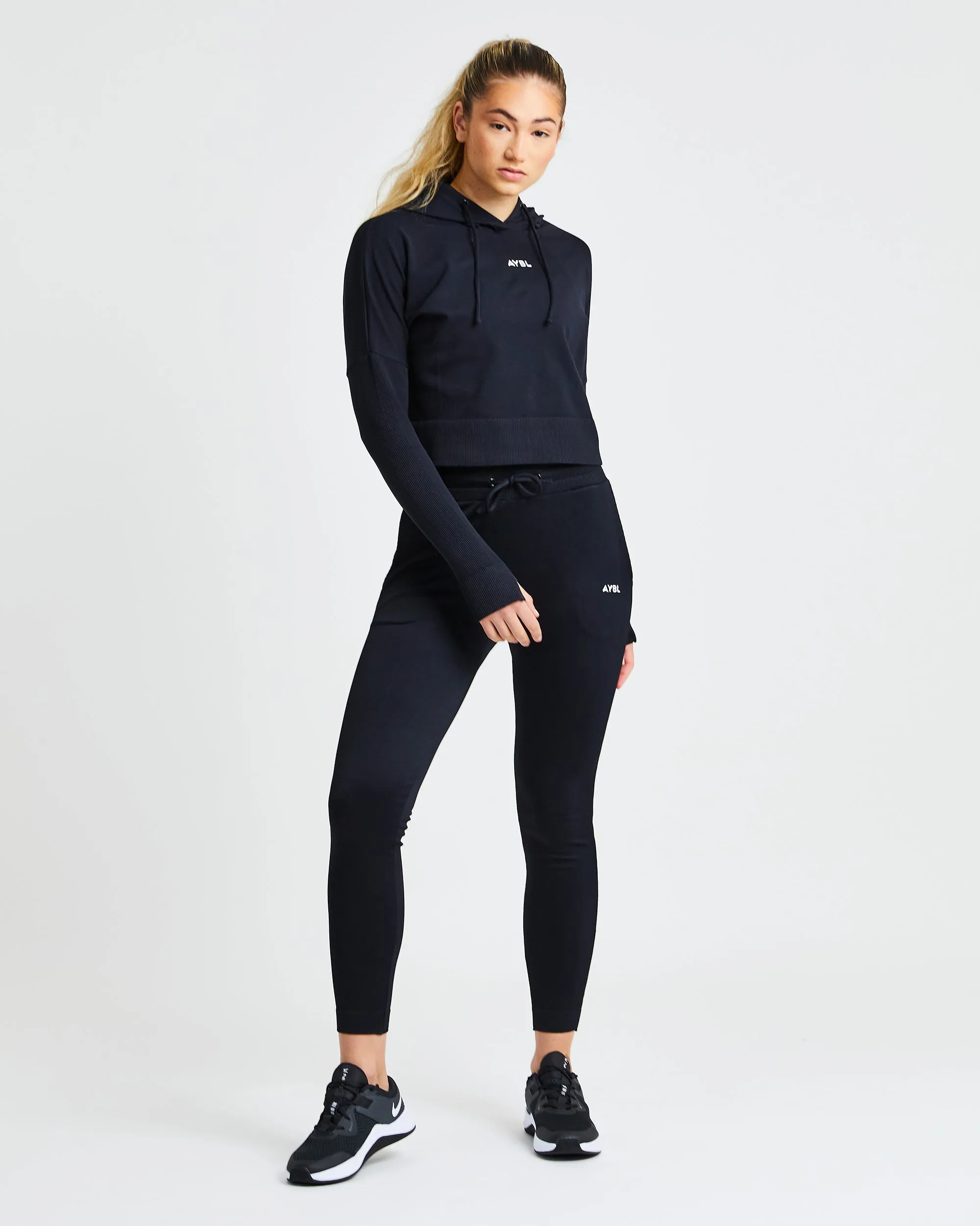 Recovery Hoodie - Black sold by AYBL product image thumbnail 3