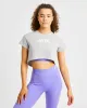 Crop T Shirt - Grey sold by AYBL
