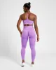 Empower Seamless Leggings - Purple Marl sold by AYBL