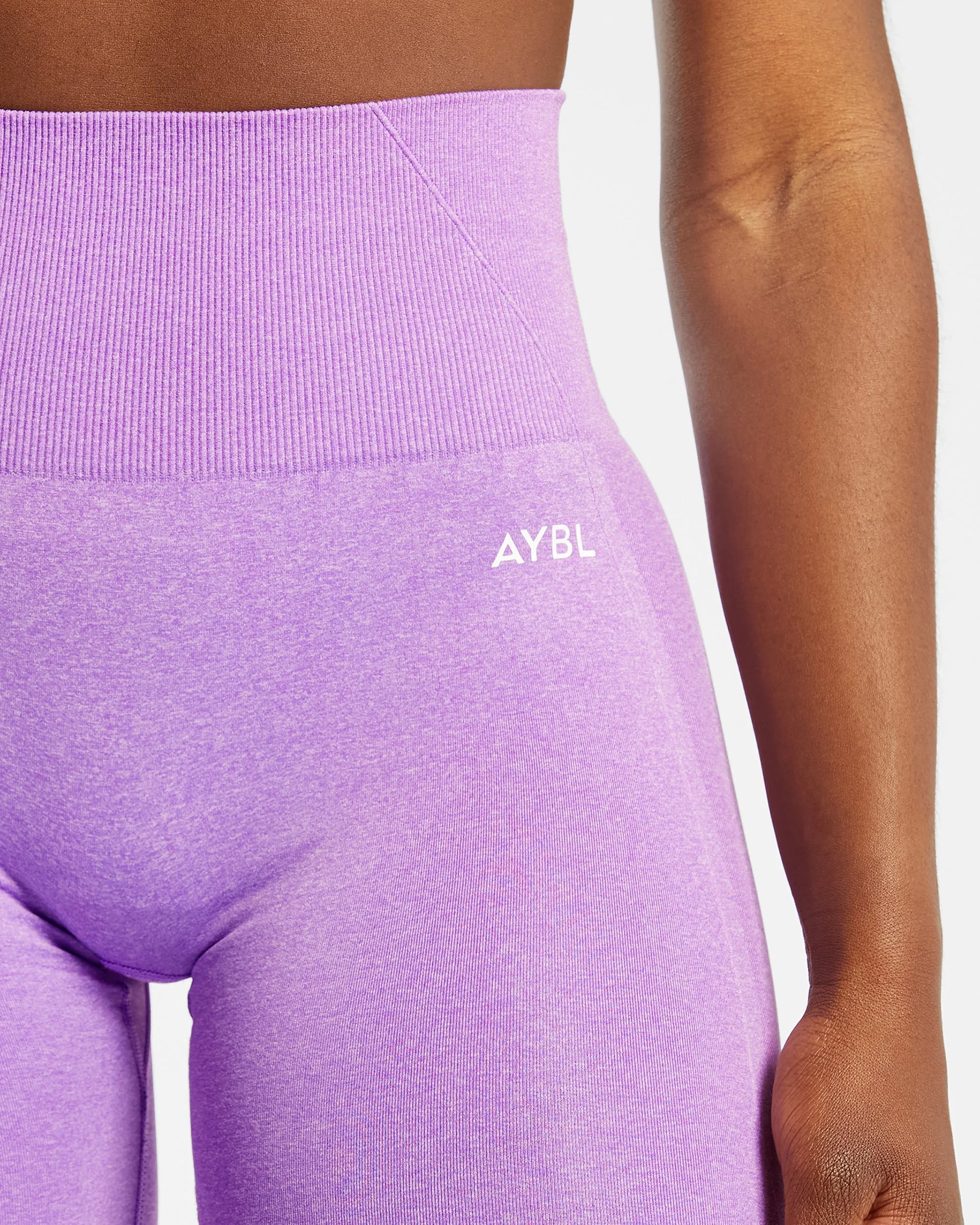 Empower Seamless Leggings - Purple Marl sold by AYBL product image thumbnail 5
