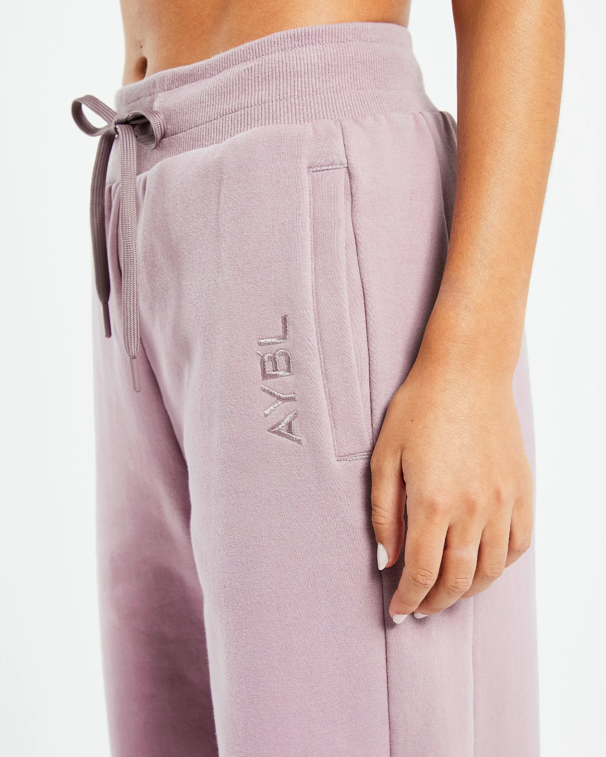 Everyday Relaxed Straight Leg Joggers - Muted Mauve sold by AYBL product image thumbnail 5