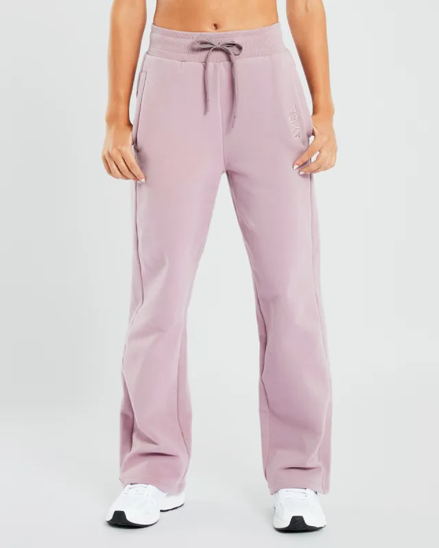 Everyday Relaxed Straight Leg Joggers - Muted Mauve sold by AYBL