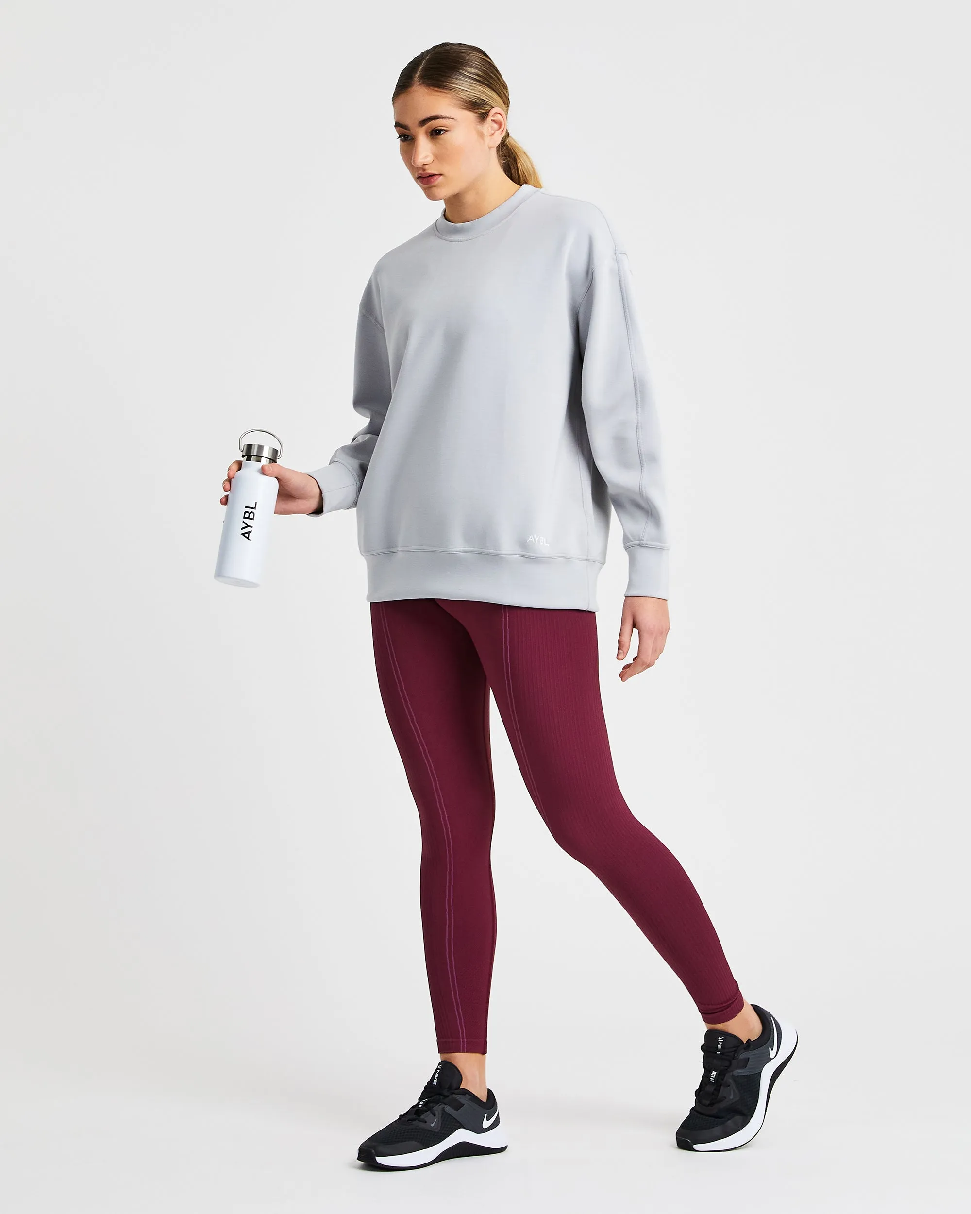 Oversized Jumper - Ice Grey sold by AYBL product image thumbnail 5