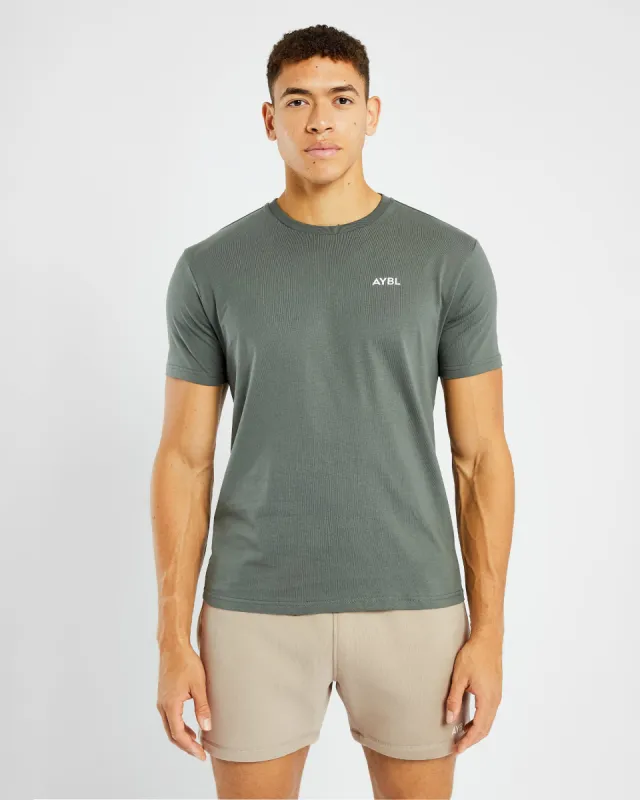Essential T Shirt - Muted Green sold by AYBL