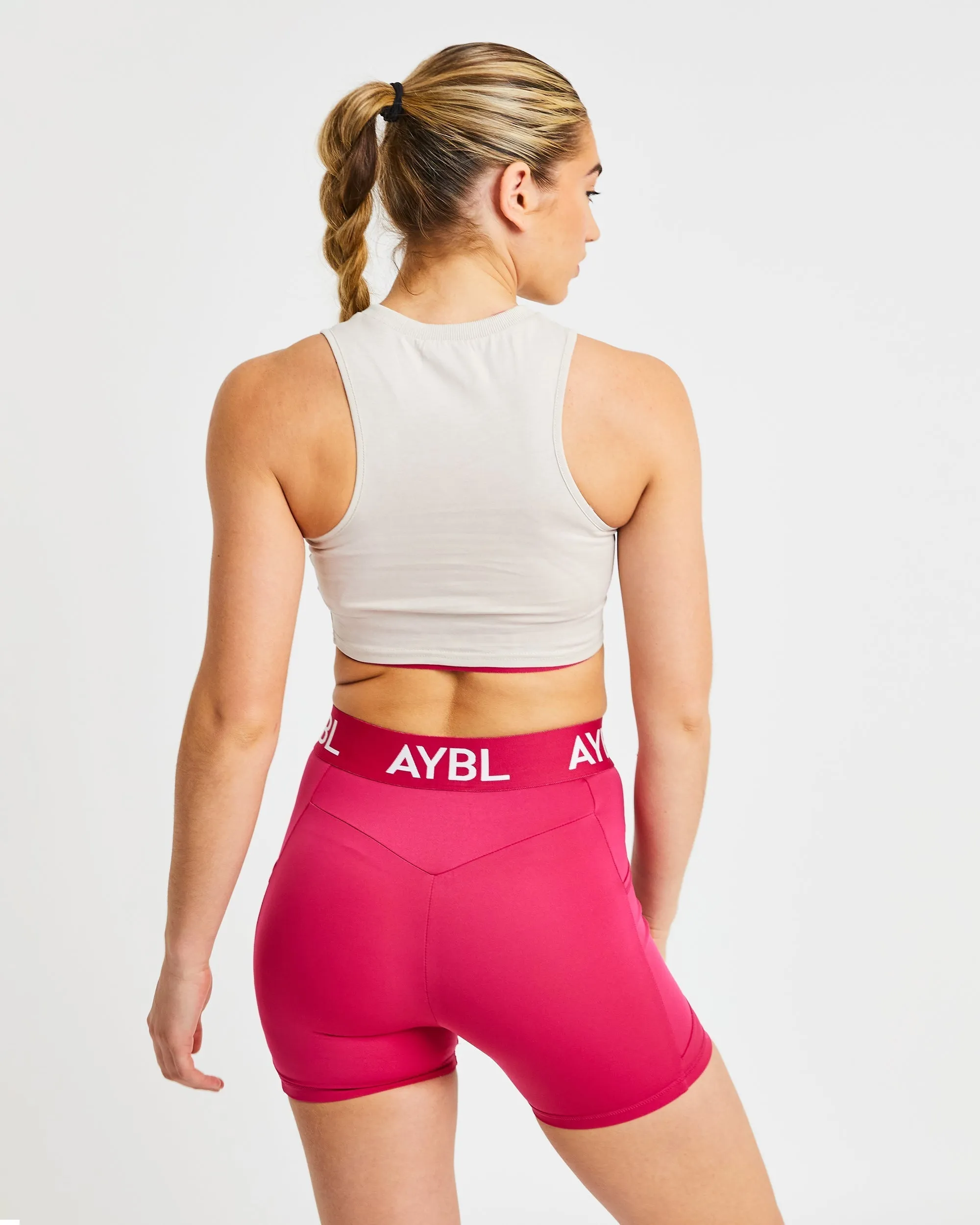 Training Crop Vest - Beige sold by AYBL product image thumbnail 2