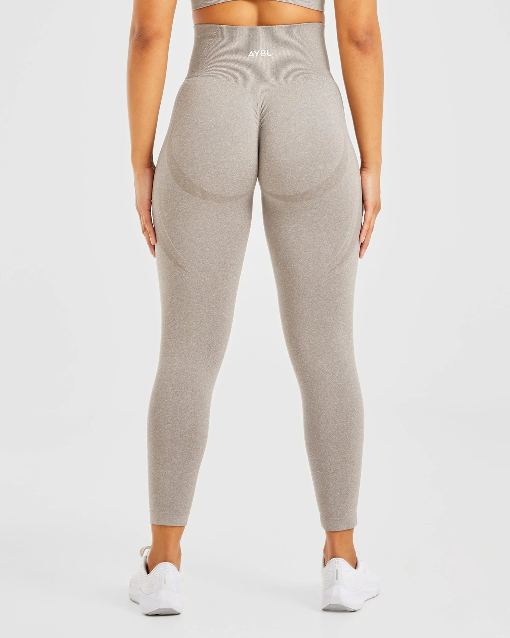 Empower Seamless Leggings - Taupe Marl sold by AYBL product image thumbnail 2