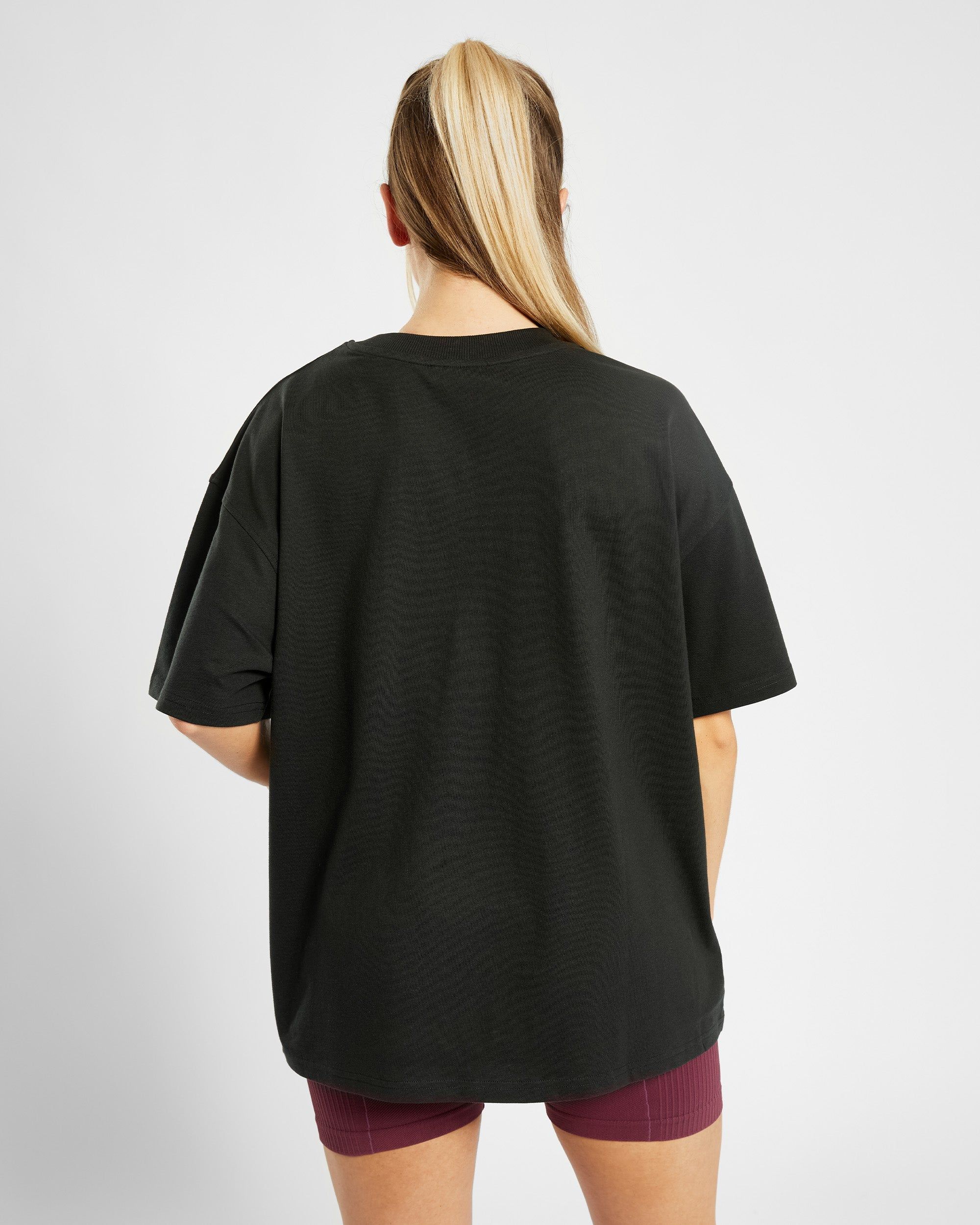 Athletics Varsity Oversized T Shirt - Black sold by AYBL product image thumbnail 2